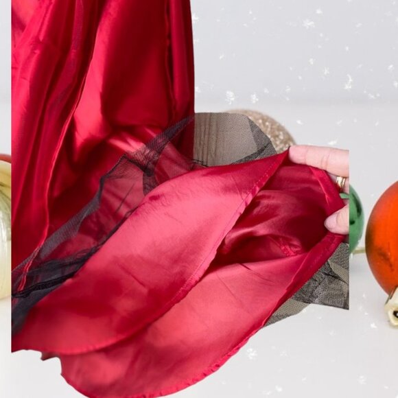 Holiday Editions Girl's Sleeveless Red Floral Dress - Picture 8 of 10